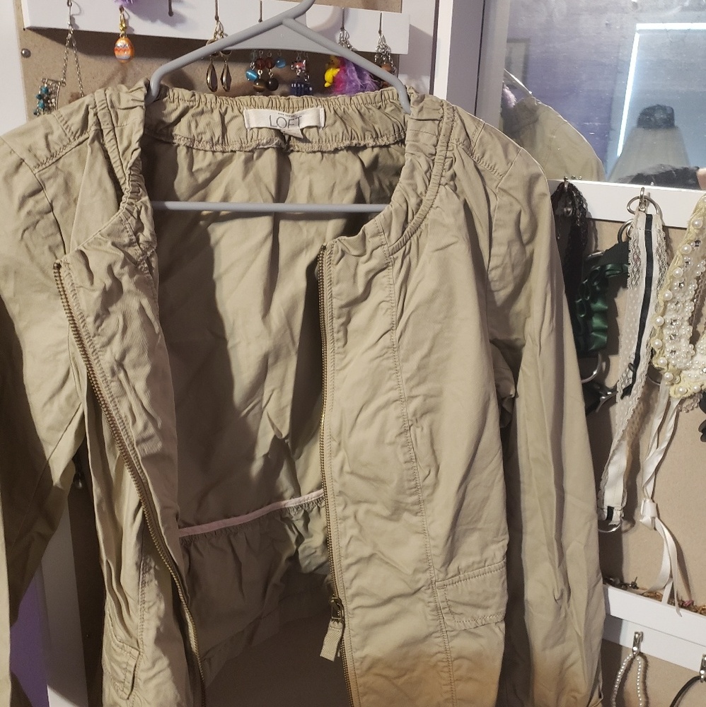 Women's Drawstring Jacket - Picture 2 of 4